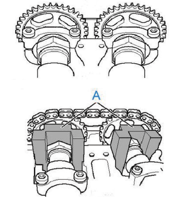Набор для установки фаз ГРМ Mercedes M651 2