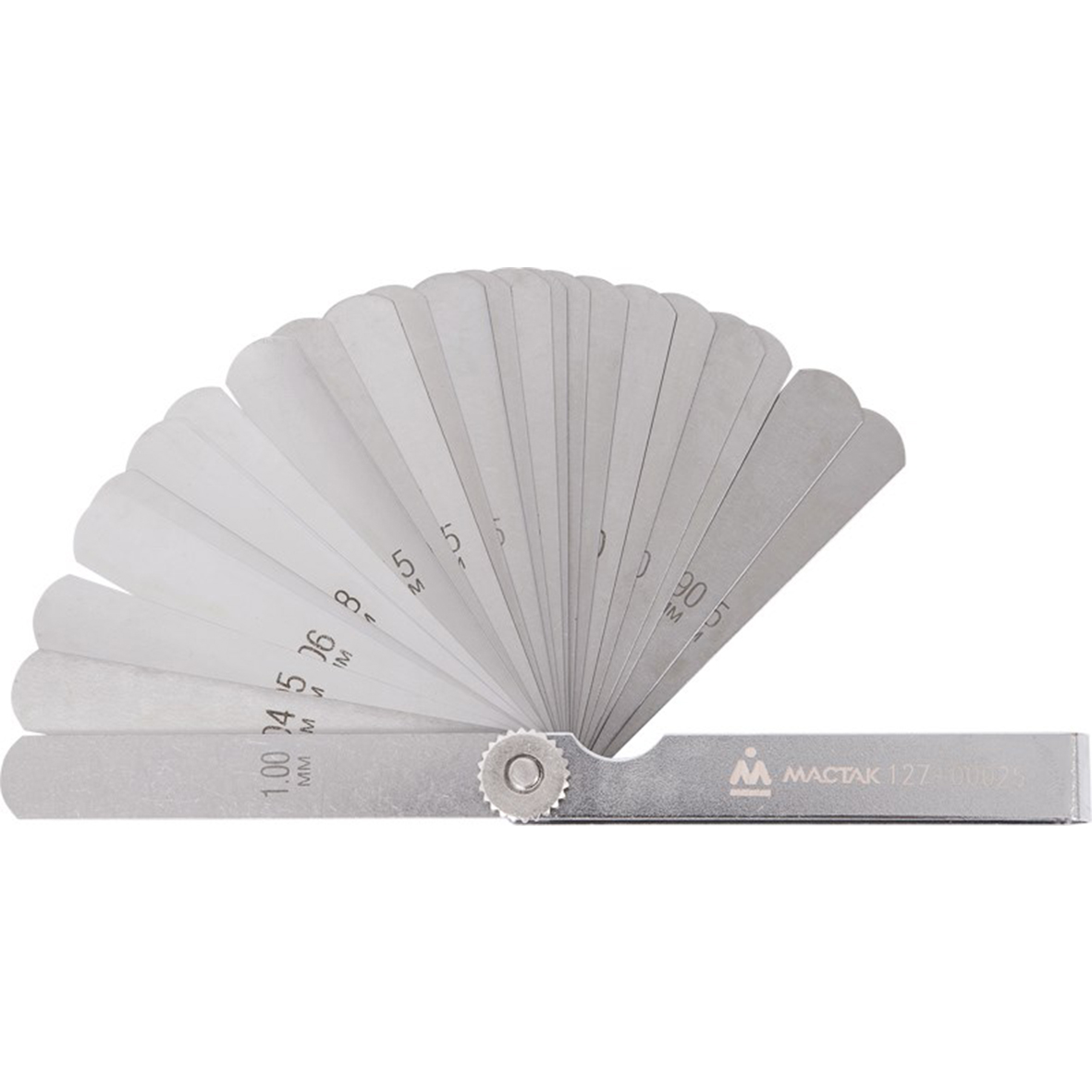 Набор щупов для проверки зазоров, 0,04 -1,00 мм, 25 шт  2