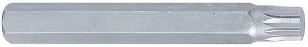 Вставка (бита) торцевая 10 мм, SPLINE, М6, L = 80мм KING TONY 168006M 2