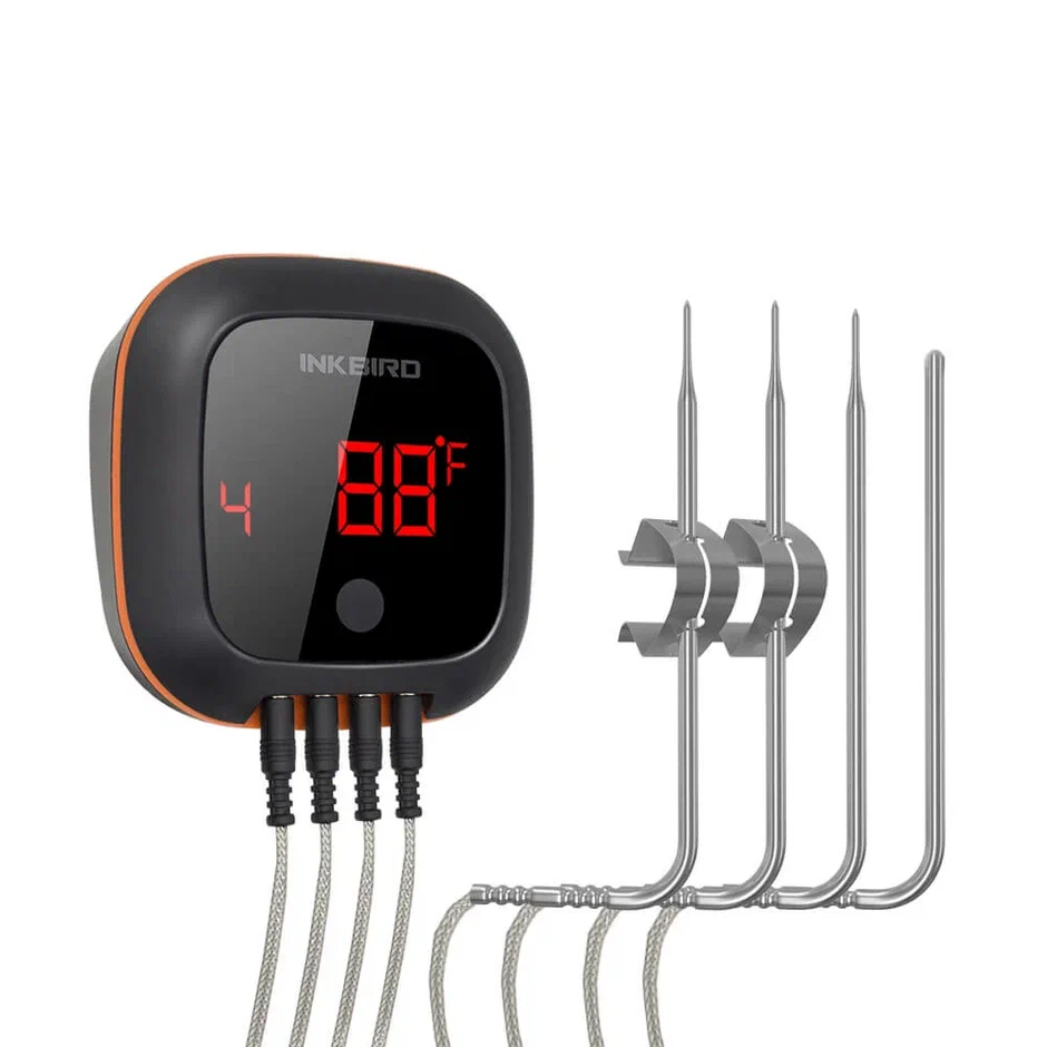 ТЕРМОМЕТР ЦИФРОВОЙ БЕСПРОВОДНОЙ IBBQ-4T WIFI IN 2