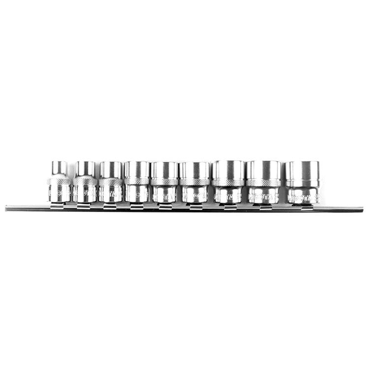 Набор торцевых головок 1/2" 12 гр. 10-24 мм 10пр. на линейке 2