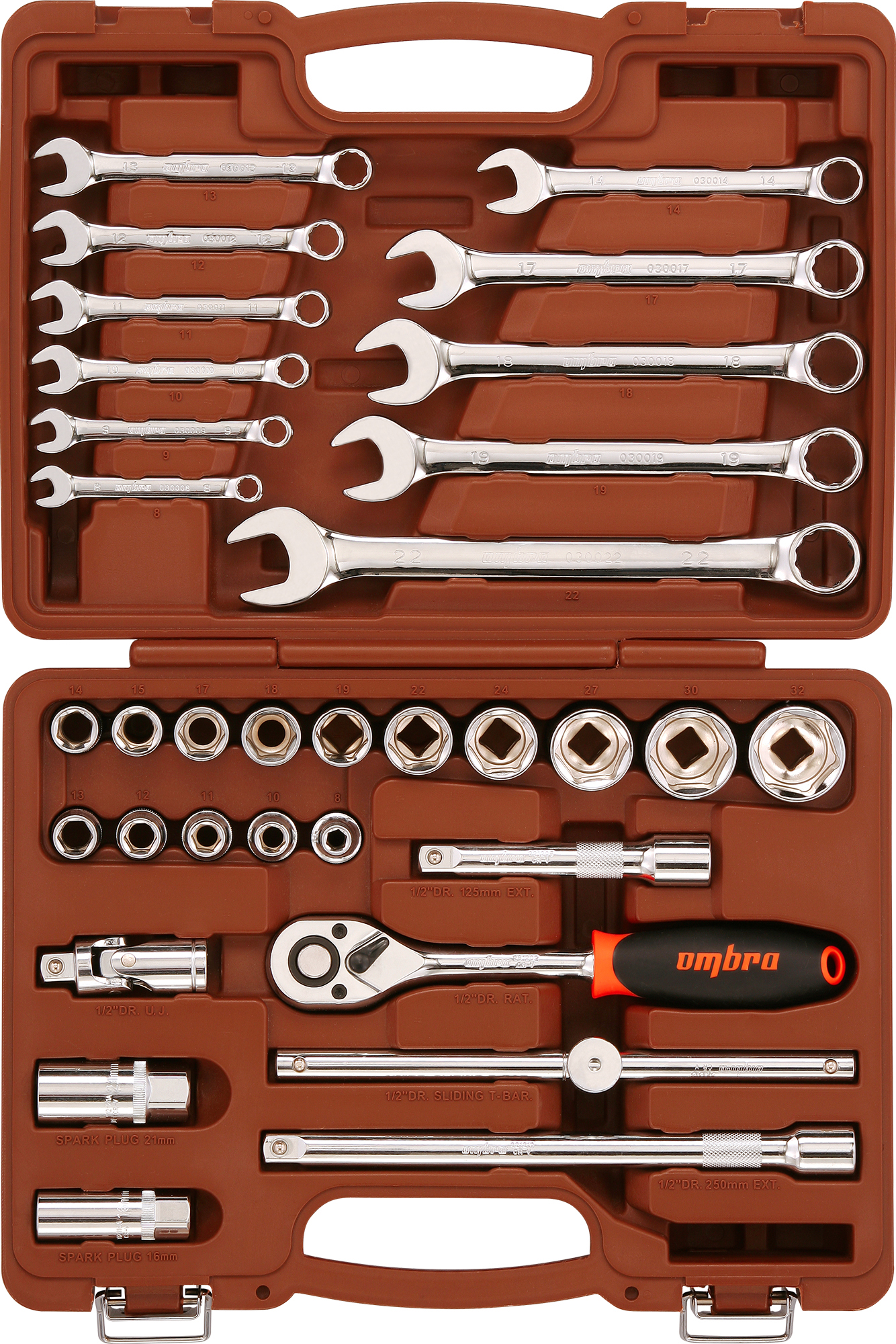 Набор инструмента универсальный 1/2"DR, 33 предмета 2