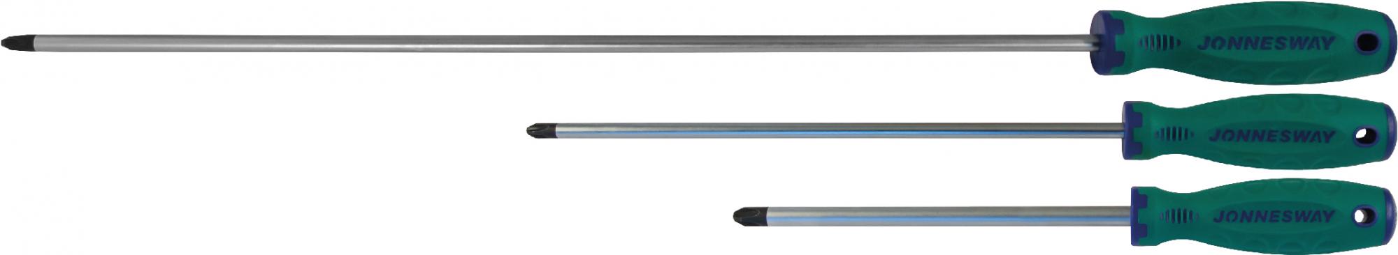 Отвертка стержневая крестовая ANTI-SLIP GRIP, PH2x300 мм 2