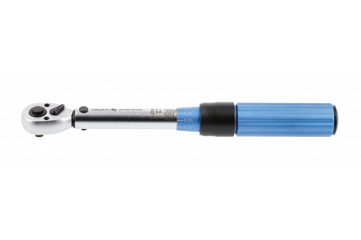 Ключ динамометрический 1/4″, 5-25 Nm 2