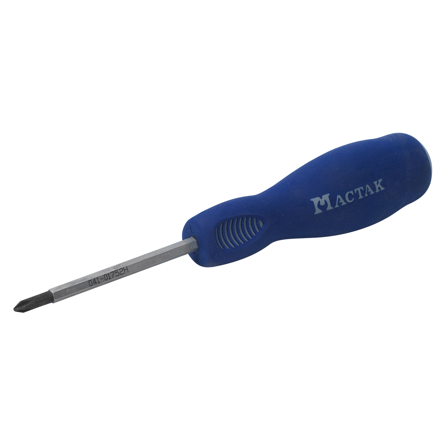 Отвертка крестовая Phillips 1 x75 мм, силовая, держатель МАСТАК 041-01752H 2