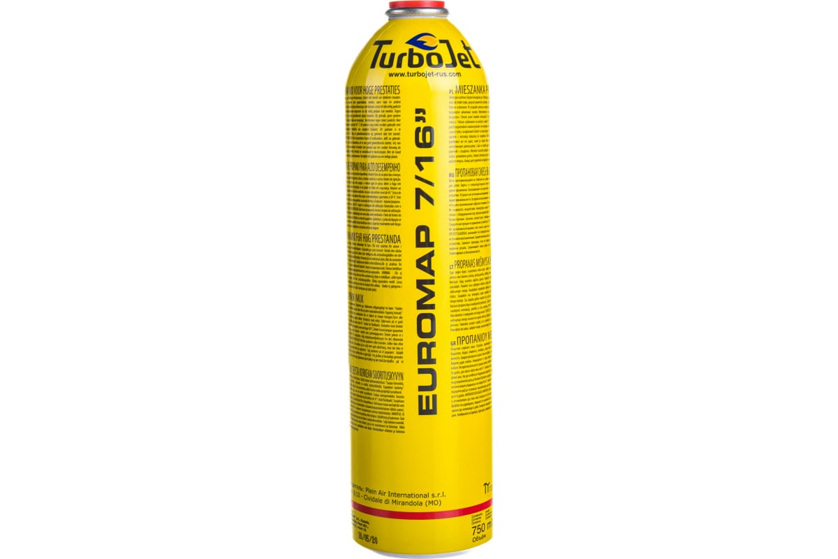 Газовый картридж EUROMAP, 385 г, 750 мл 2