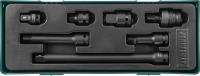 Комплект аксессуаров для ударных головок 1/2"DR, 7 предметов (ложемент)