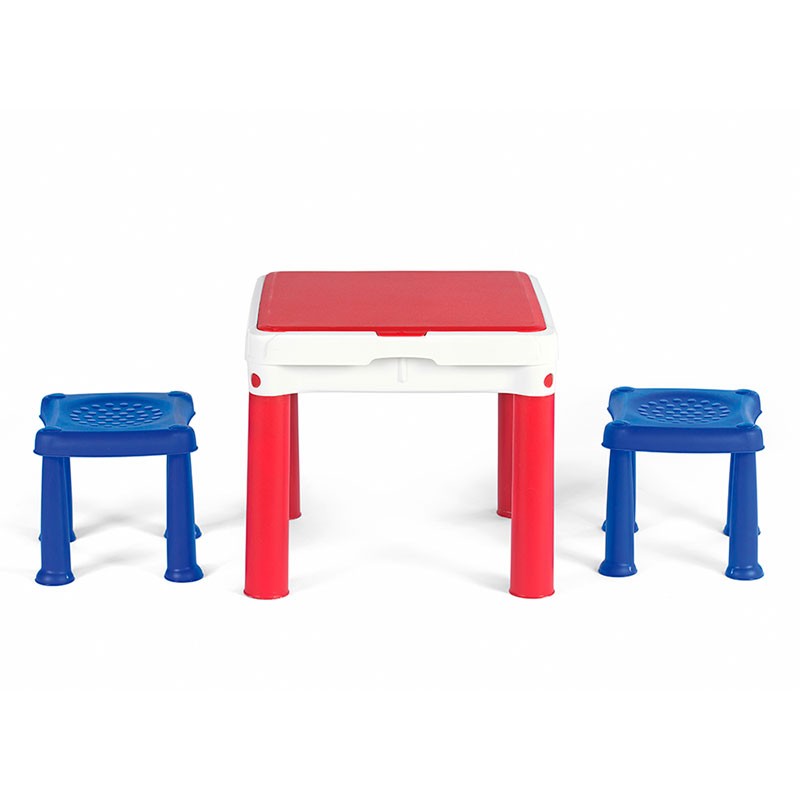 Столик для игр с конструктором + 2 стульчика ConstrucTable (3 В 1)