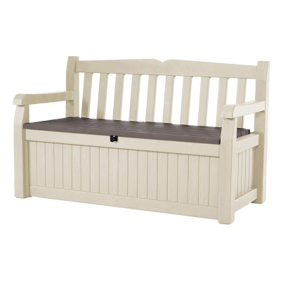 Скамья-сундук GARDEN BENCH EDEN 265 L (бежевы, коричневый)