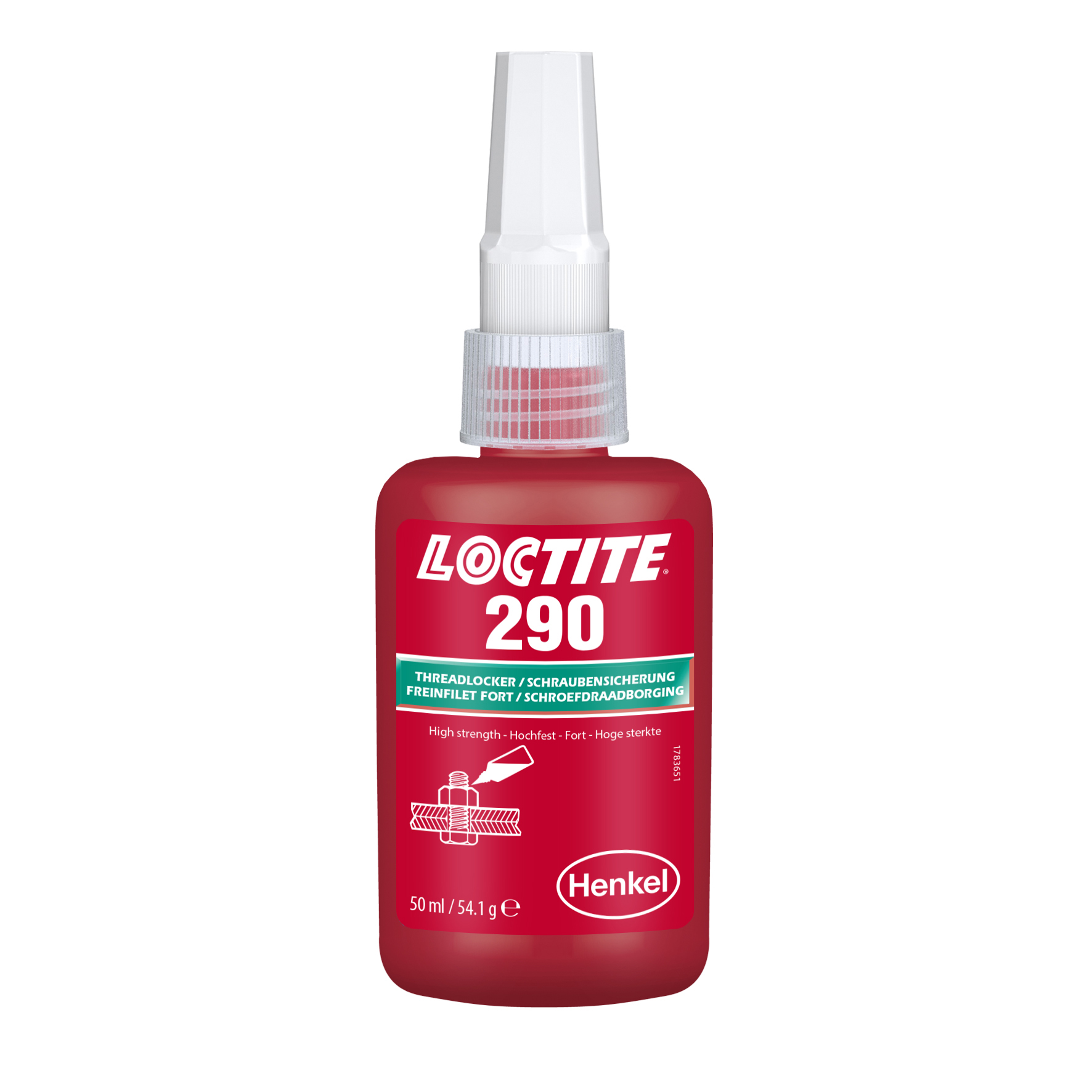 Loctite 290 Фиксатор сред/высокой пр., кап. 50мл 2