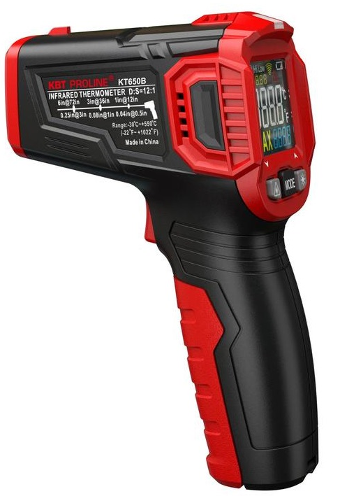 Бесконтактный цифровой пирометр KT 650A "PROLINE" 2