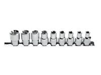 Набор торцевых головок Torx 1/2", 9 шт.