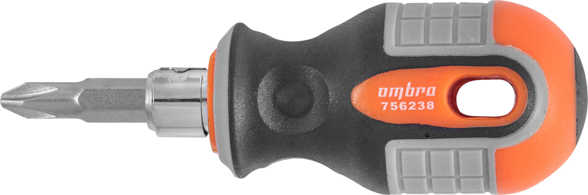 Отвертка стержневая двусторонняя ROUND GRIP, РН2,SL6x38 мм 2
