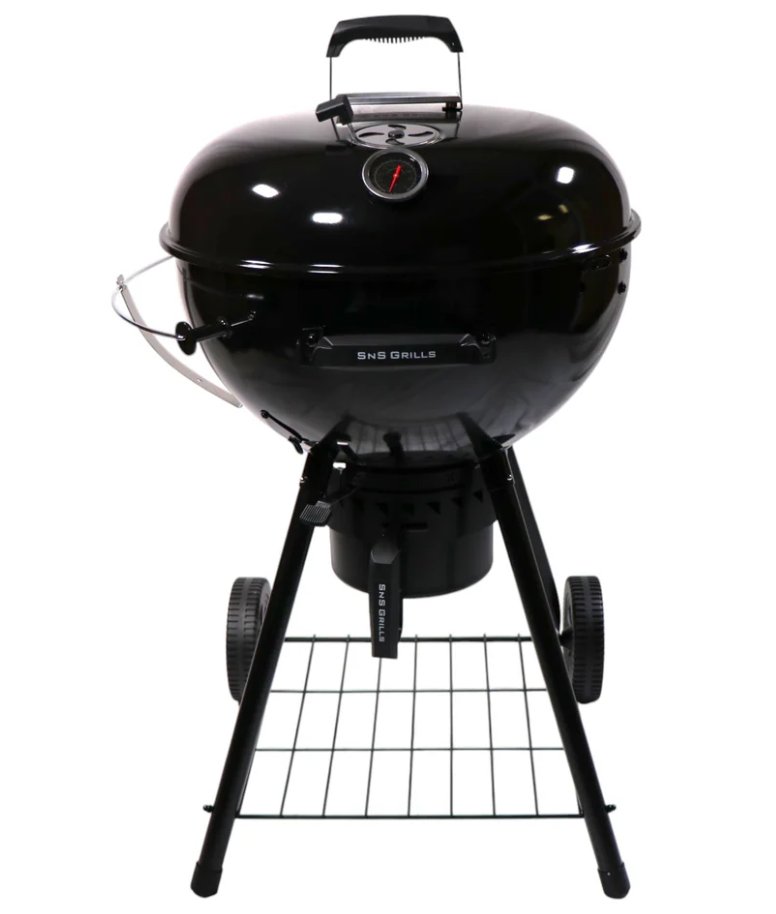 Угольный гриль Kettle Black Edition, с корзиной SnS, 57 см, черный 2