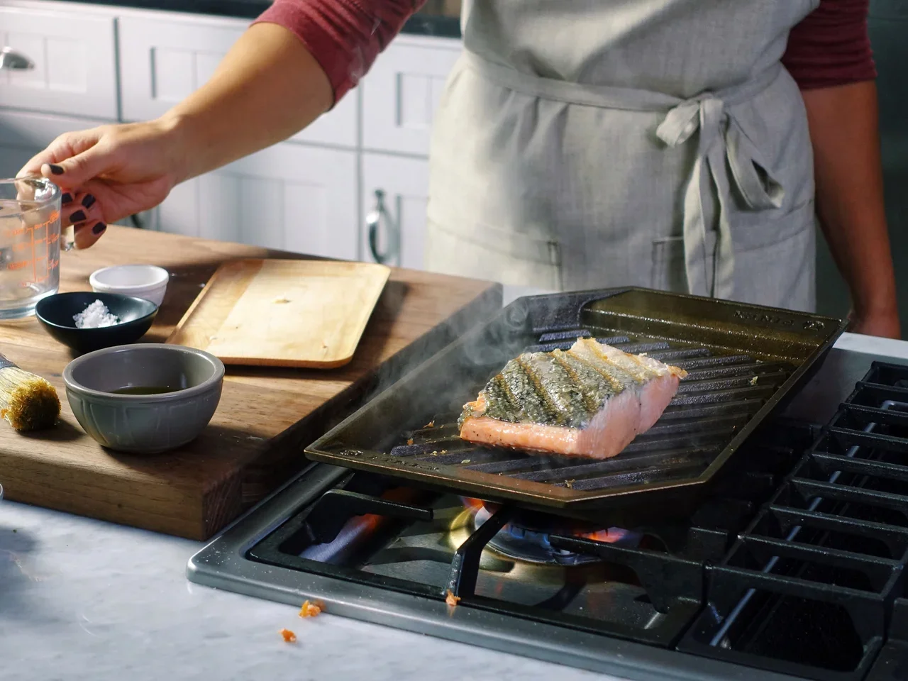 Противень чугунный Grill Pan D=40