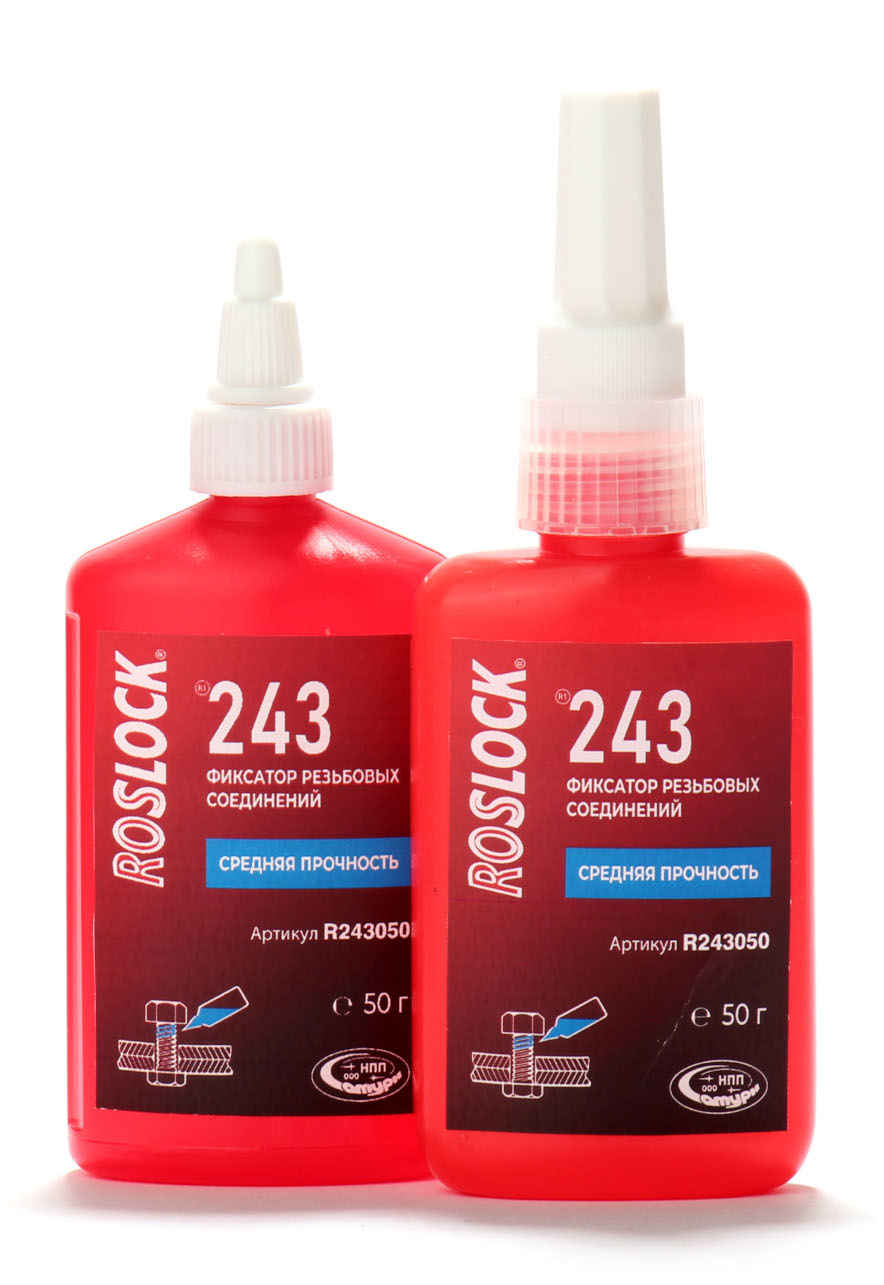 ROSLOCK 243 Фиксатор резьбы средняя прочность, фасовка 50г  2