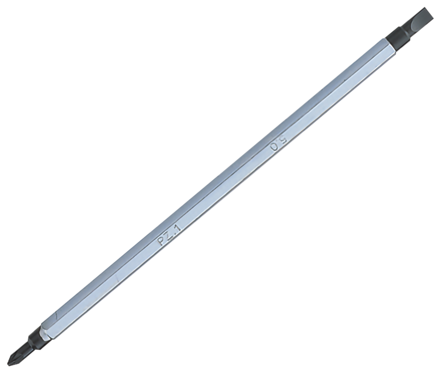 Вставка (бита) для отвертки 91232, Slotted 5 мм / Pozidriv №1 KING TONY 1317501ZN 2