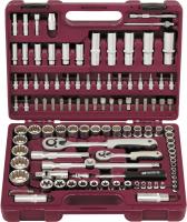 Набор инструмента универсальный 1/4", 1/2"DR с головками торцевыми MultiProf, 108 предметов