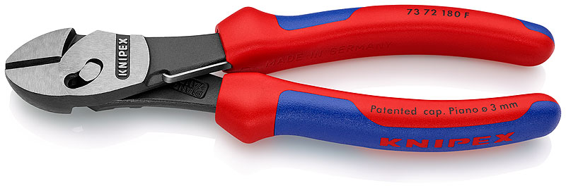 KNIPEX TwinForce® фосфатированные, черного цвета 180 мм 2