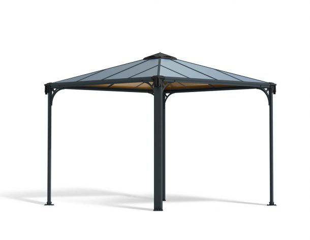 Открытая беседка GAZEBO PALERMO 3000 (серый) 