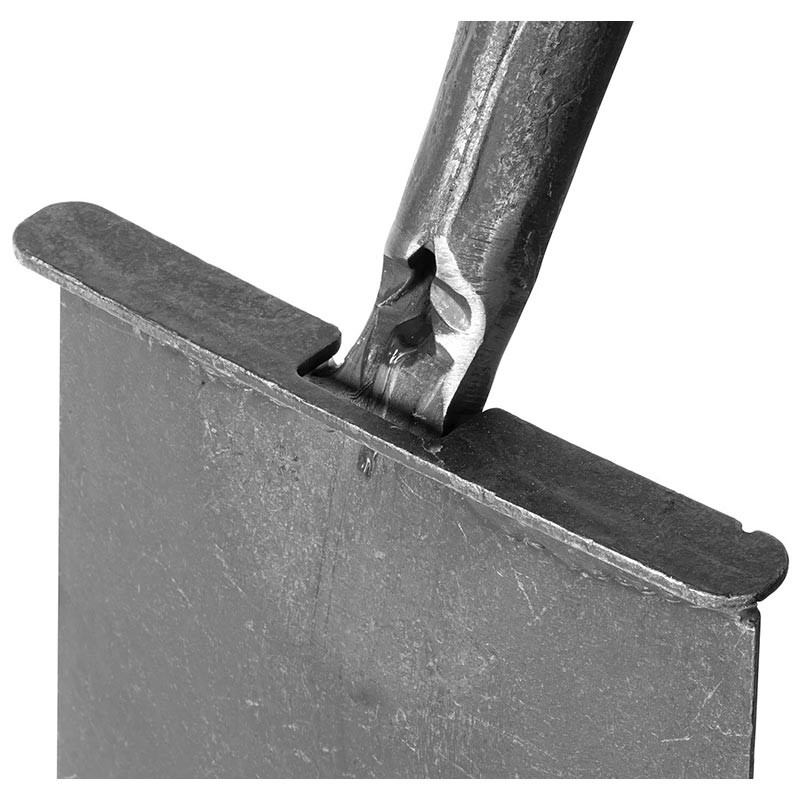 Английская дренажная лопата "Бульдог" с заостренным полотном с площадкой для ноги 1