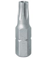 Вставка (бита) торцевая 1/4;, TORX, T27, L = 25, с отверстием KING TONY 102527U