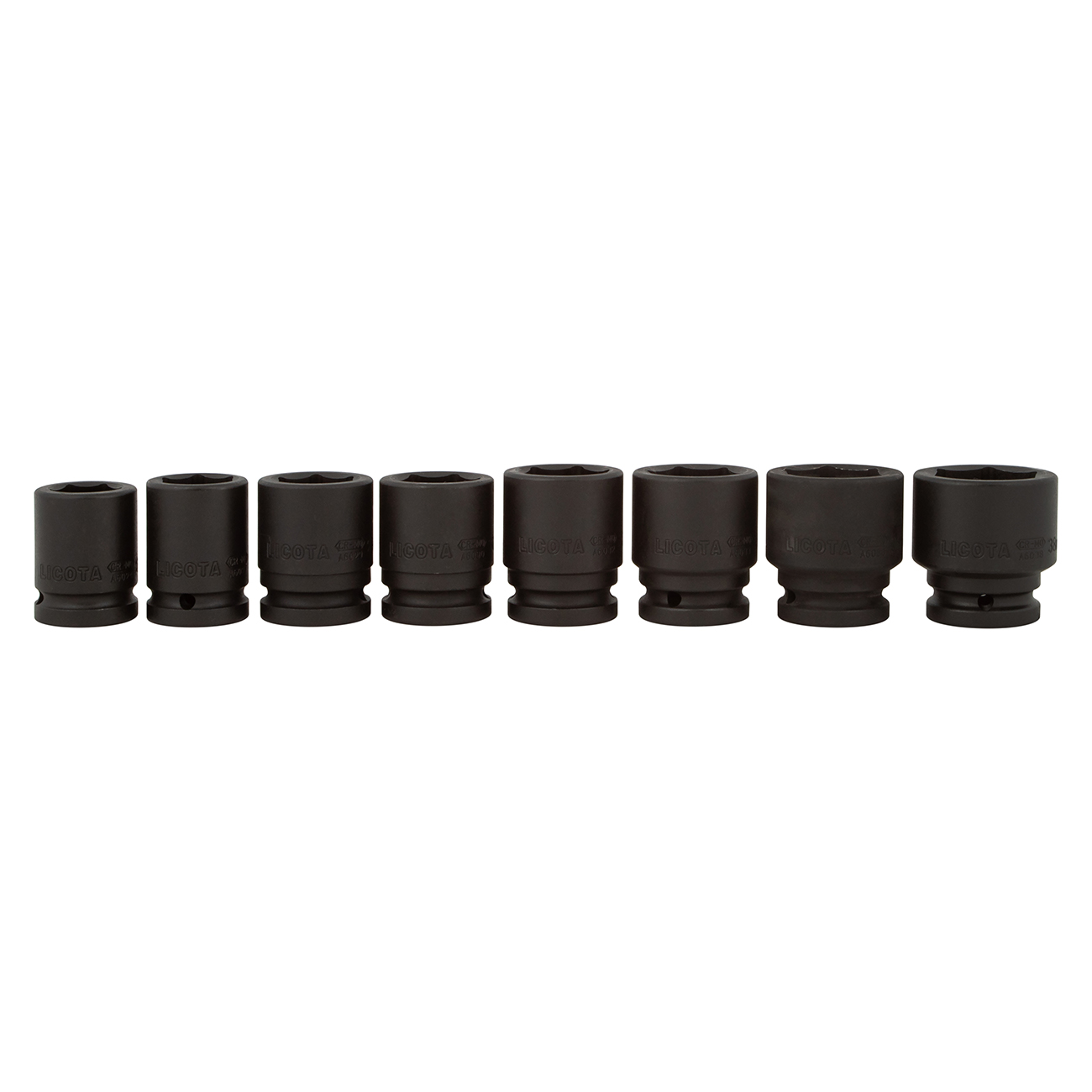 Набор ударных головок 3/4" 8пр. 24-38 мм 2