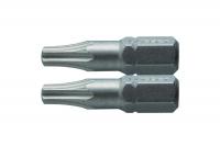 HOEGERT Биты TORX 20, 25 мм, сталь S2, 2 шт.