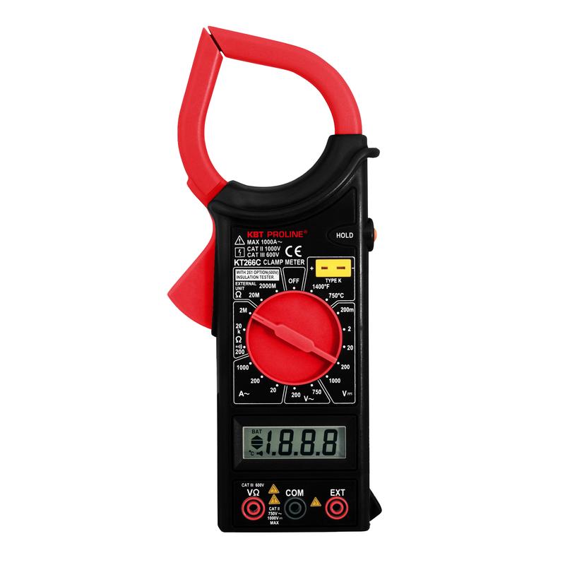 Токовые клещи цифровые KT266C PROLINE 2