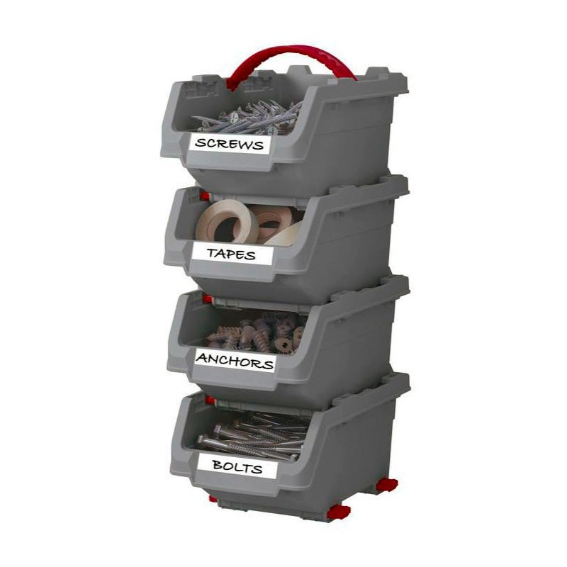 Набор лотков Click Bin Medium Set 4 Pcs 1.3 L 2
