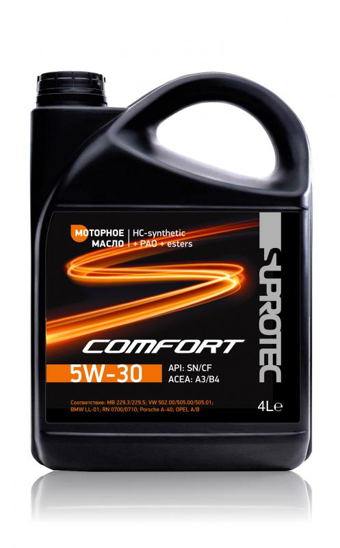 Синтетическое моторное масло A3/B4 Comfort 5W-30 4л 2