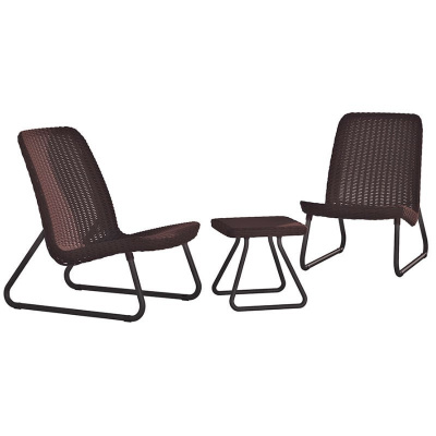 Компактный комплект для отдыха вдвоем Rio Patio Set  (коричневый)