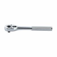 Трещотка 3/8", 200 мм, 32 зубца, флажковая с кнопкой 