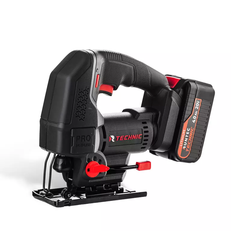 Лобзик аккумуляторный TECHNIC 20В, 2*4Ач, 700Вт 2