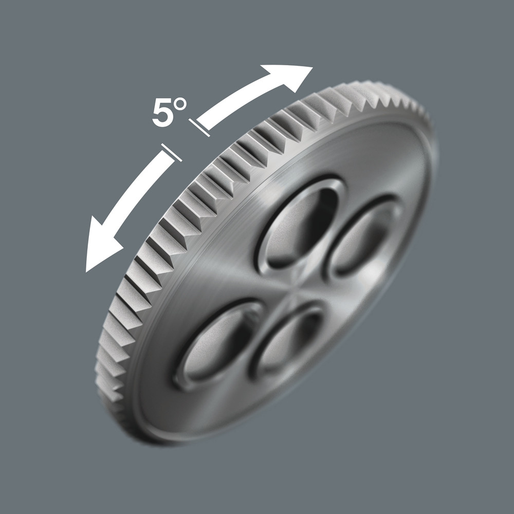 Набор с трещоткой, привод 1/4", метрический 8100 SA 6 Zyklop Speed
