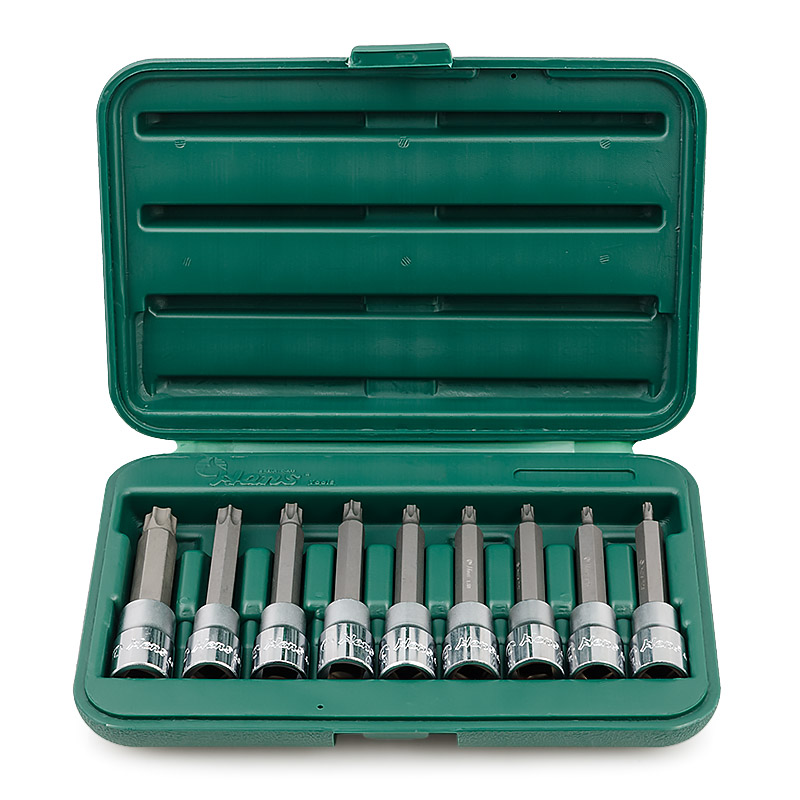 Набор торцевых головок TORX 1/2" 2