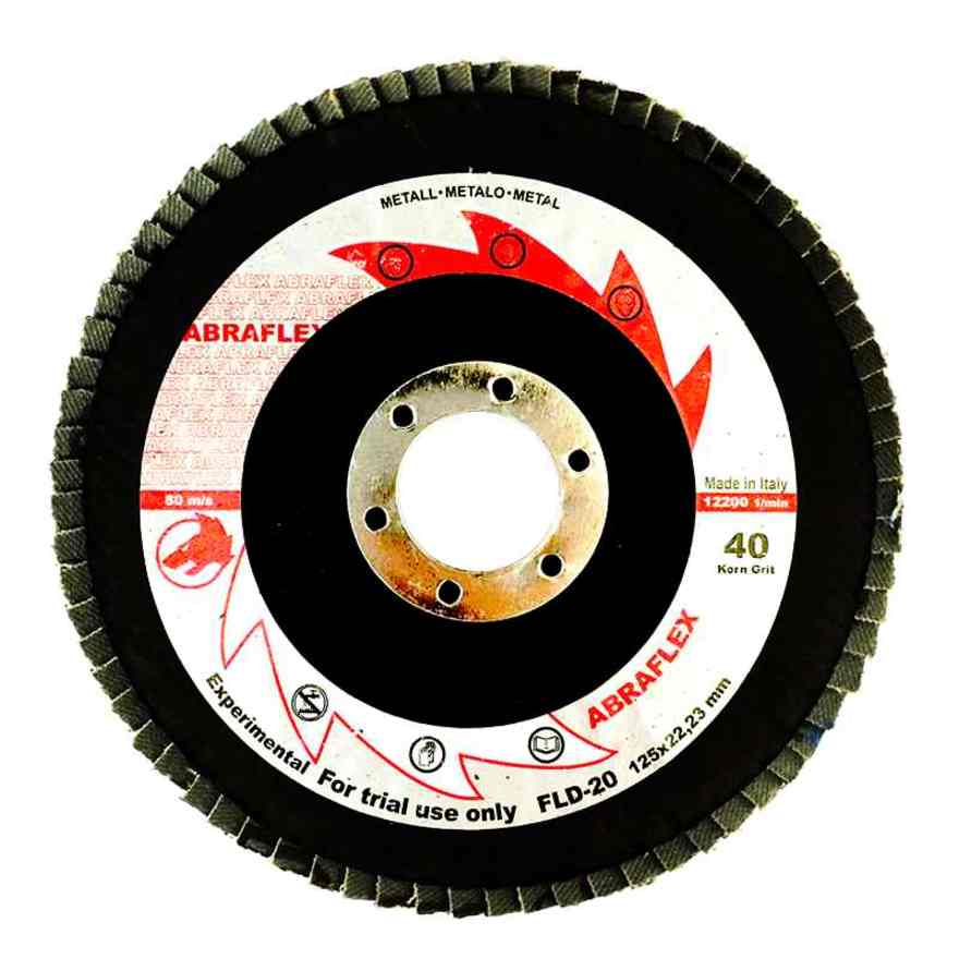 Круг лепестковый торцевой 125х22 FLD-20 P80 2