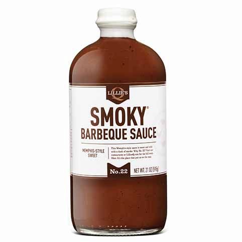 Соус барбекю SMOKY 595г бутылка/стекло LS 2