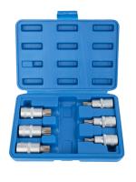 Набор головок 1/2″ со вставкой SPLINE 55 мм. 6 пр.
