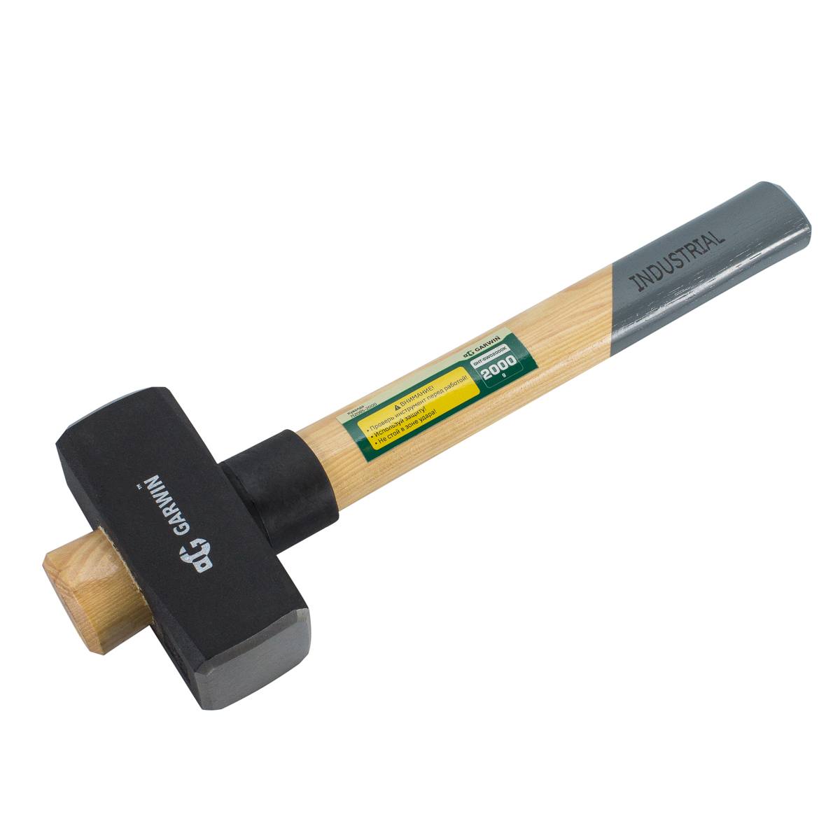 Кувалда Garwin INDUSTRIAL с обратной рукояткой из дерева гикори, 2000 г 2