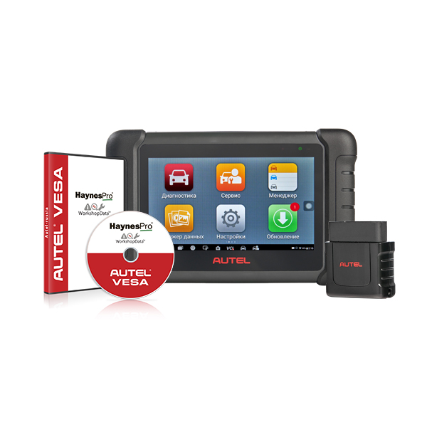 Сканер диагностический MaxiDAS, Haynes Tech Basic, российская версия 2