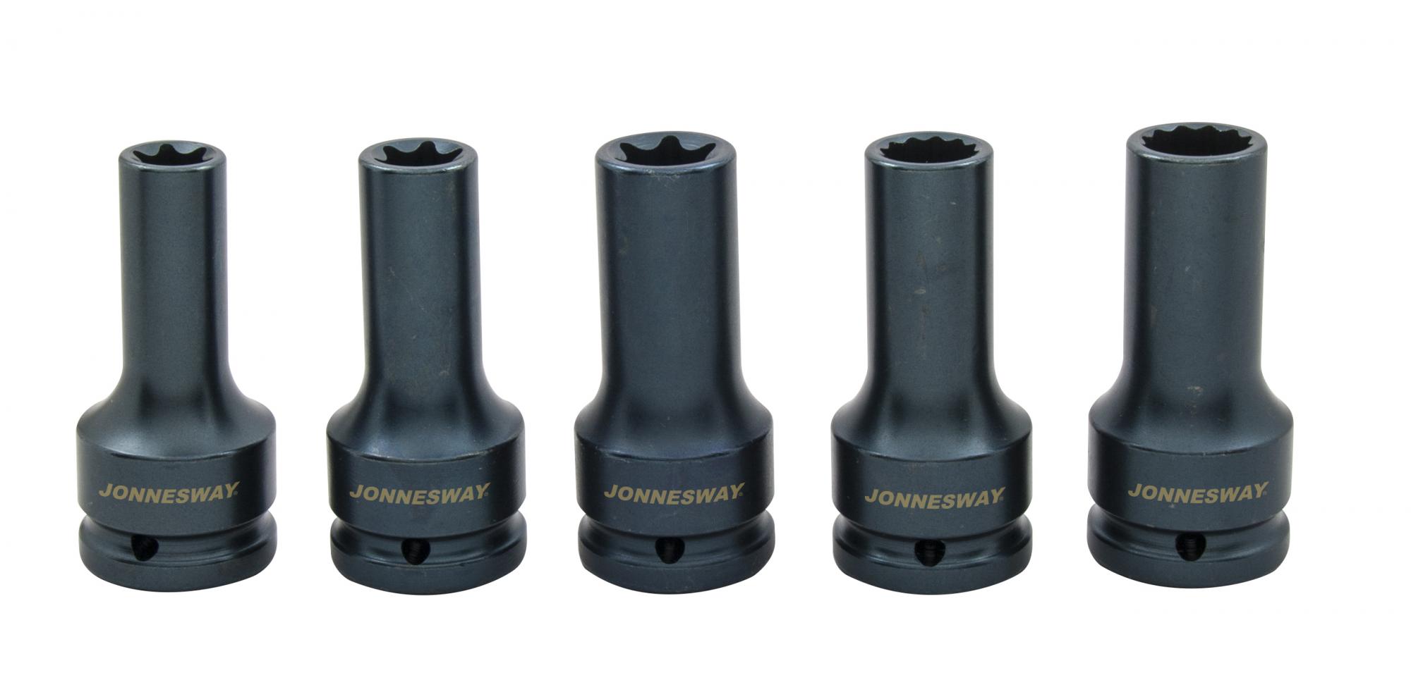 Набор торцевых головок 3/4"DR  E18 / E20 / E24 / 17 мм/19 мм 12-гр. Для болтов ГБЦ MAN 2