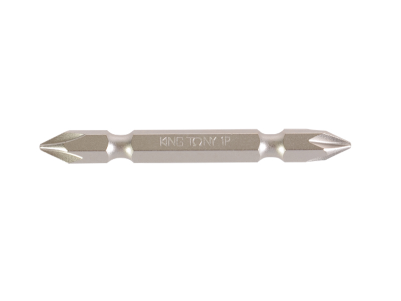 Вставка (бита) торцевая 1/4;, Phillips, PH1, L = 110 мм, двухсторонняя, для шуруповерта KING TO