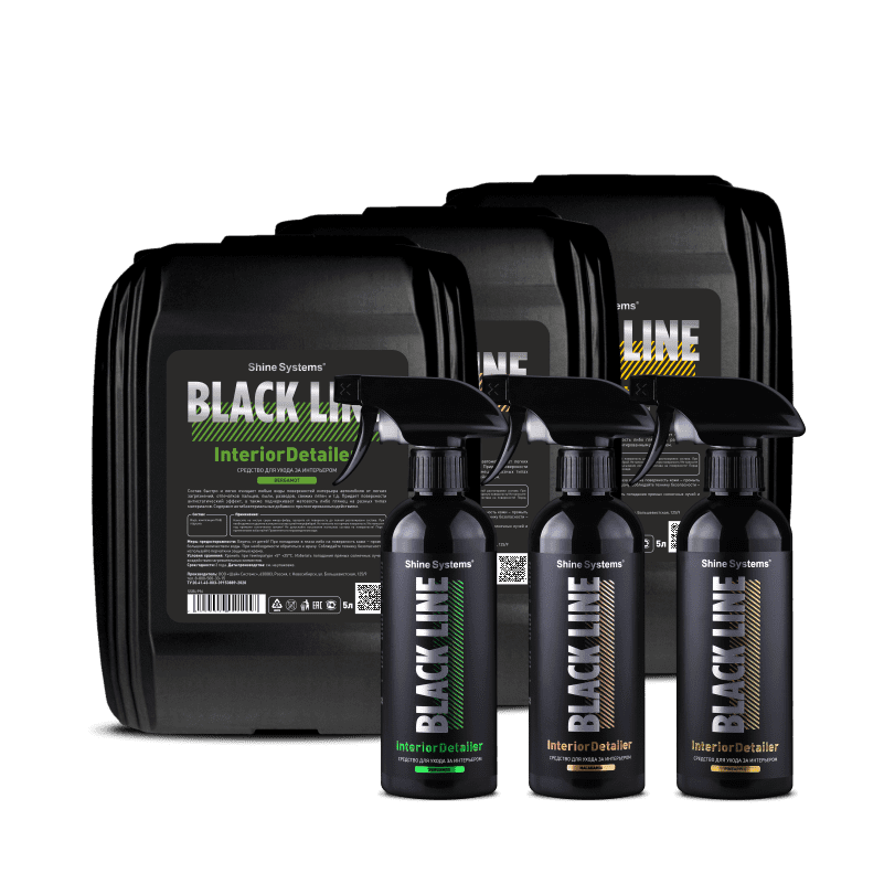 Black Line InteriorDetailer - средство для ухода за интерьером 3