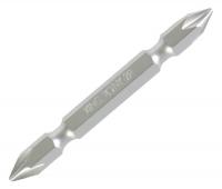 Вставка (бита) торцевая 1/4;, Phillips, PH2, L = 45 мм, двухсторонняя, для шуруповерта KING TON