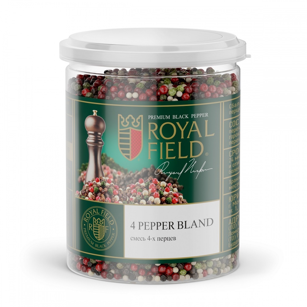 Смесь 4 перца RoyalField (4 PEPPER BLEND) 400 г 2