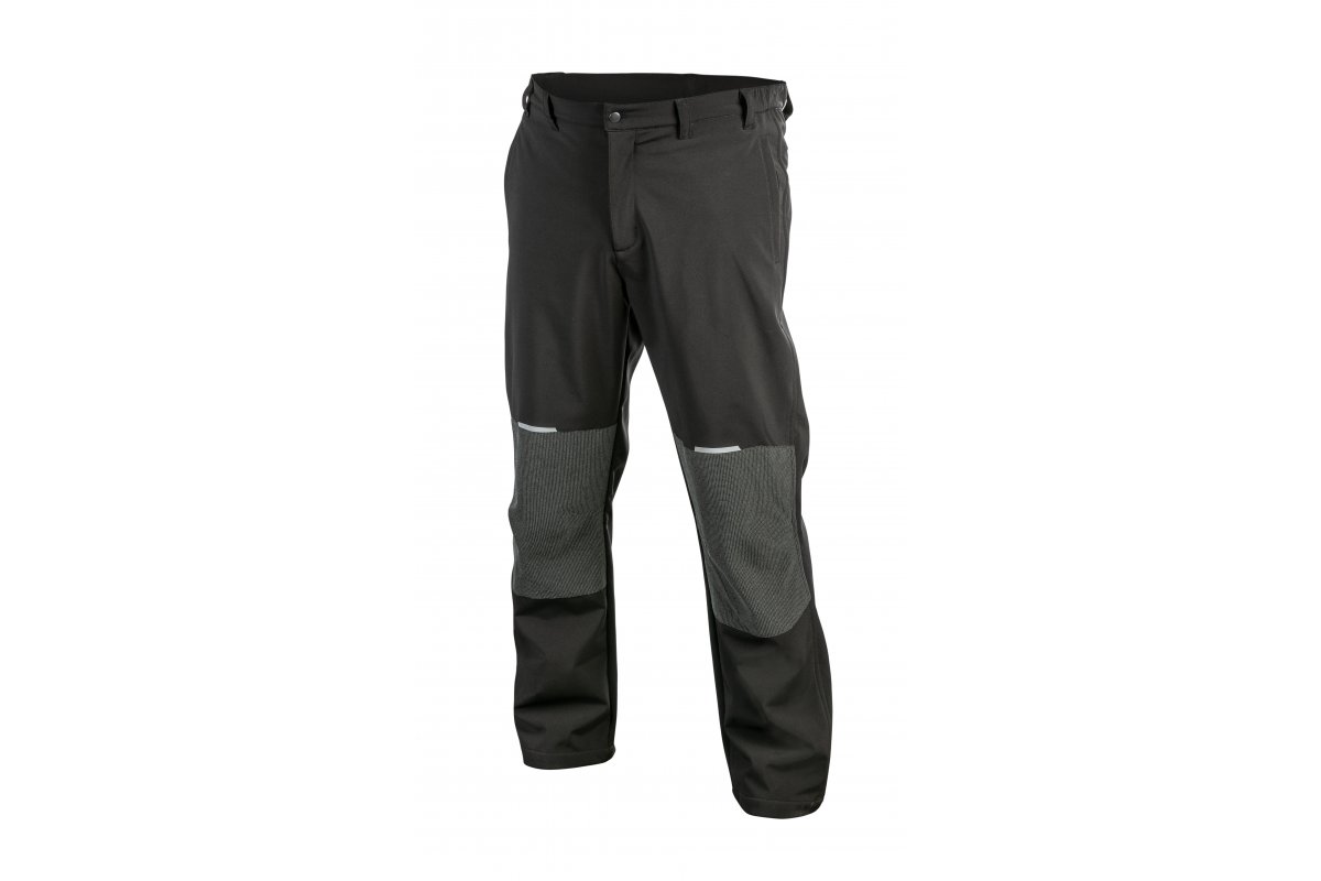 ELDE Брюки рабочие SOFTSHELL черные (S (48))