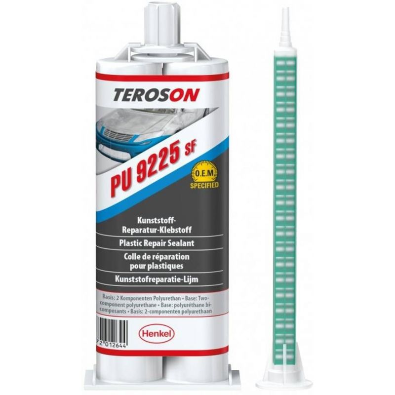 Teroson PU 9225 SF 50мл Клей для ремонта деталей из пластика быстрый 2