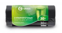 Мешок для мусора ПНД в рулоне 30л. 55*46 10 мкр., черный