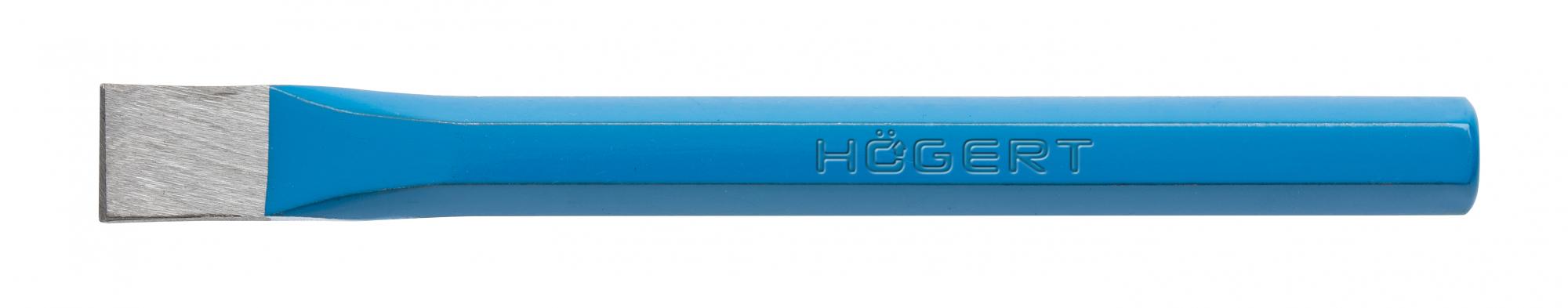 HOEGERT Зубило 10х142 мм, CrV 2